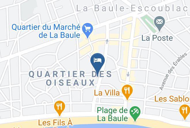 Loire Atlantique - Hotel Lutetia & Spa Maps