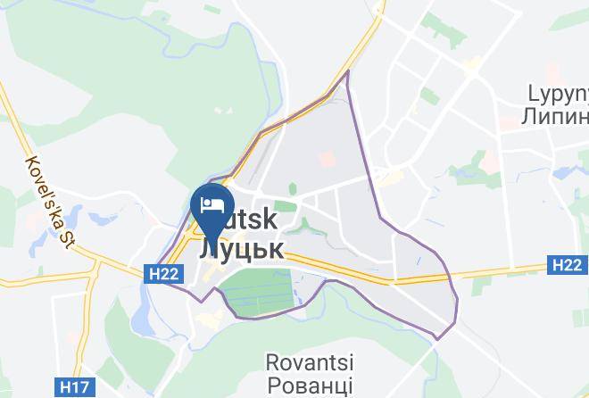 Luts K - Hotel Lutsk Castle Maps