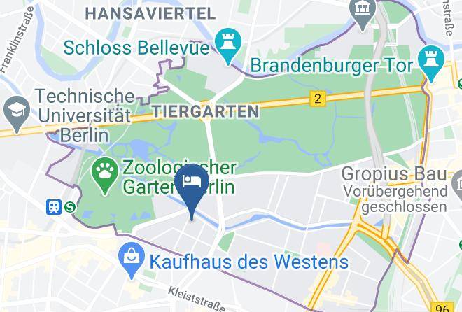 Stadt Berlin - Hotel Lutzow Maps