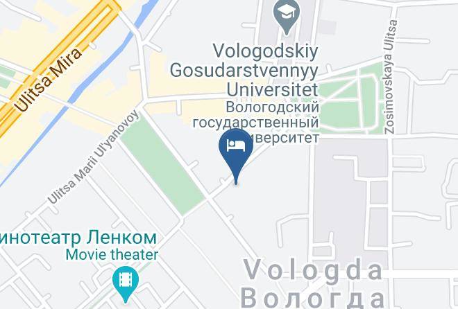 Vologda - Hotel Lux Angliter Maps