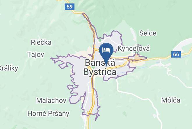 Banska Bystrica - Hotel Lux Maps