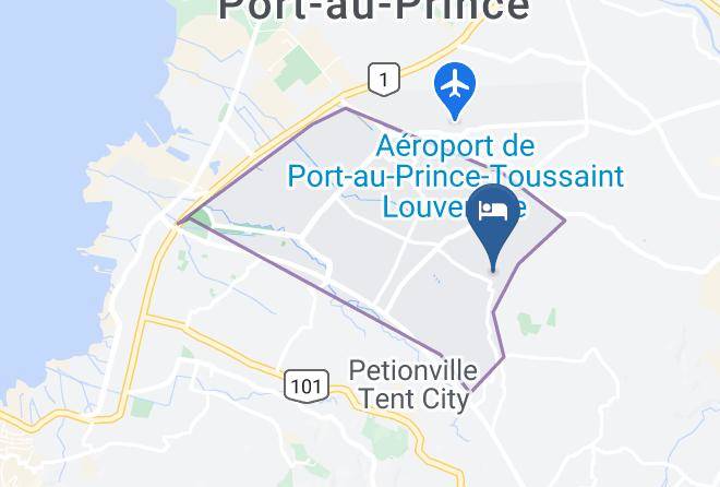 Port Au Prince - Hotel Lux Comfort Maps