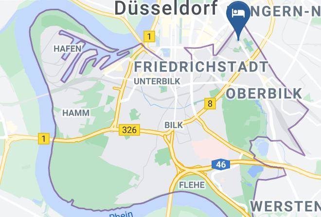 Dusseldorf - Hotel Lux Maps