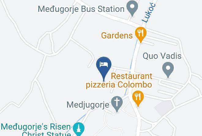 Hercegovacko Neretvanski - Hotel Lux Maps