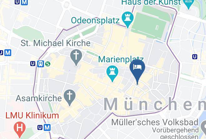 Munich District - Hotel Lux Maps