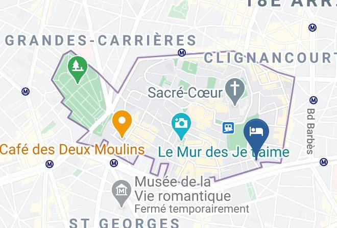Paris - Hotel Luxia Maps