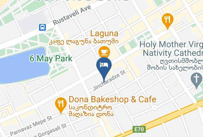 Batumi - Hotel Luxor Maps