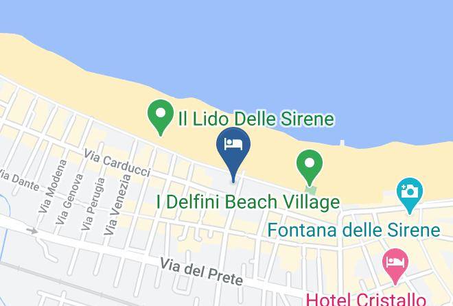 Rimini - Hotel Luxor Beach Maps