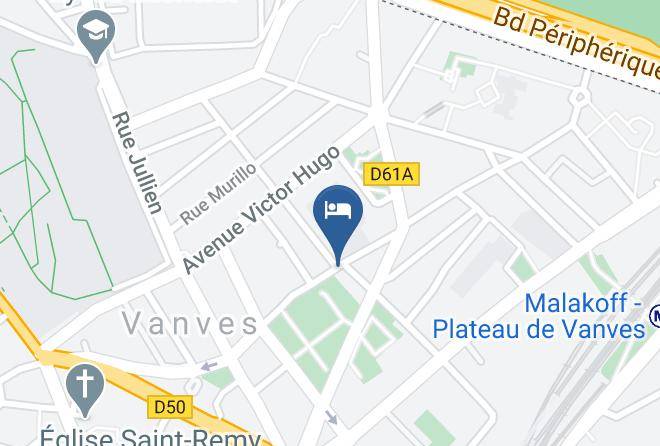 Hauts De Seine - Hotel Luxor Maps