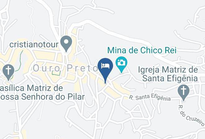 Ouro Preto - Hotel Luxor Maps