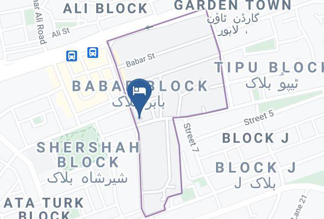 Islamabad - Hotel Luxury Palace Maps