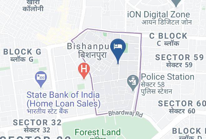 Noida - Hotel Luxury Suites Maps