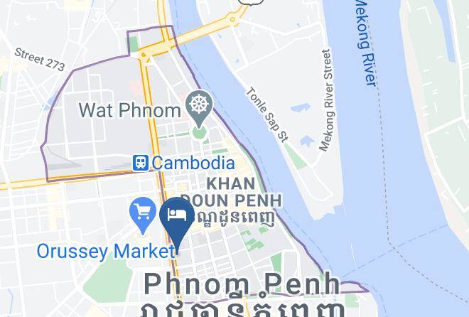 Doun Penh - Hotel Luxury World Maps
