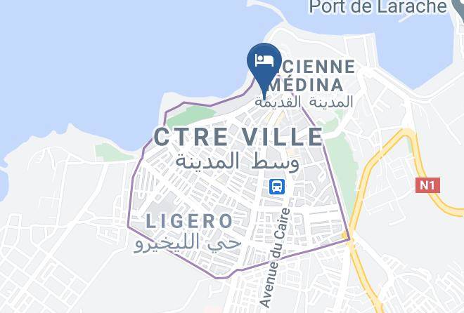 Tangier Tetouan - Hotel Luxus Maps