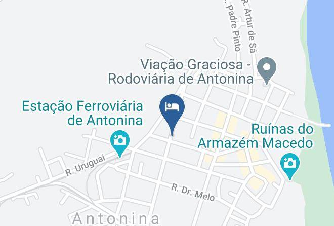 Antonina - Hotel Luz Maps