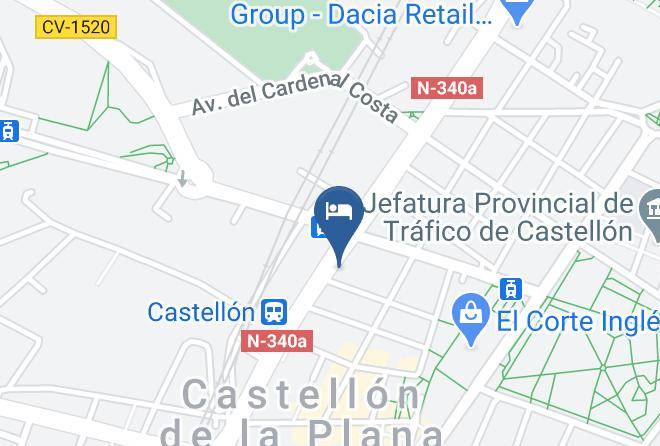 Castellon - Hotel Luz Castellon Cuatro Estrellas Superior Maps