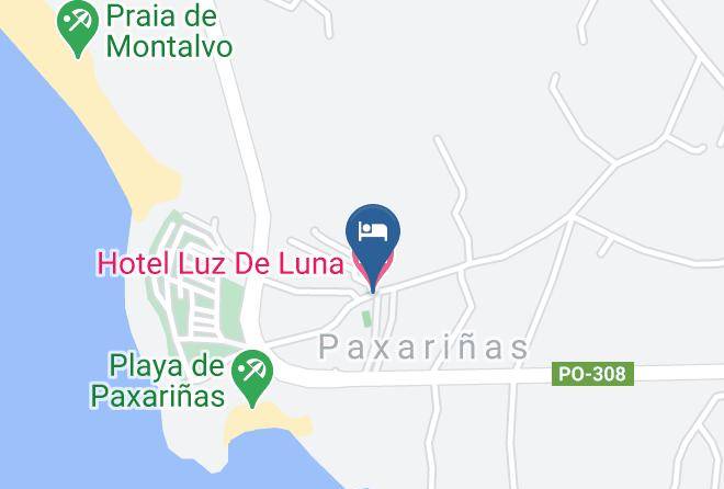 Pontevedra - Hotel Luz De Luna Maps