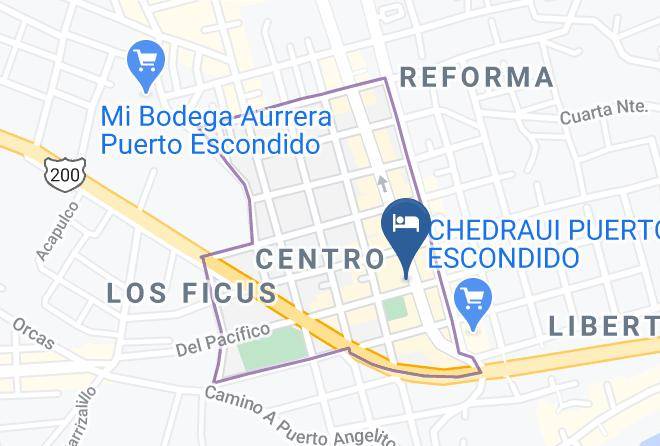 San Pedro Mixtepec Distrito 22 - Hotel Luz Del Angel Maps