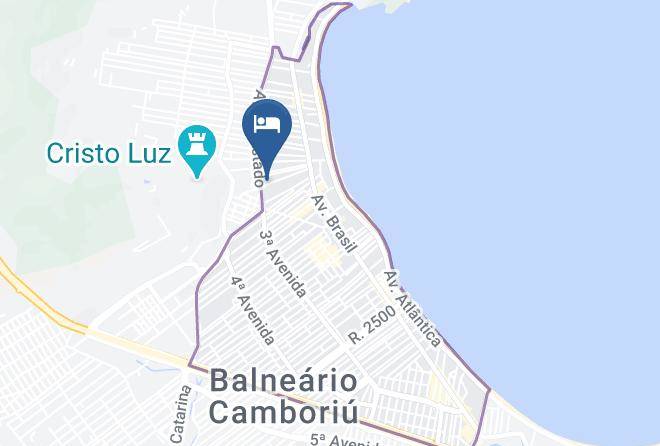 Balneario Camboriu - Hotel Luz Do Sol Maps