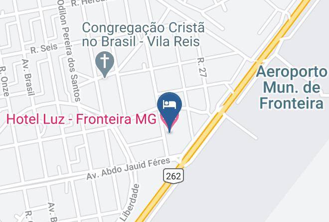 Fronteira - Hotel Luz Fronteira Mg Maps