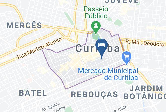 Curitiba - Hotel Luzitano Maps