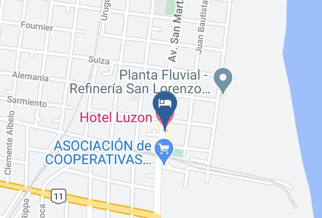 San Lorenzo - Hotel Luzon Maps