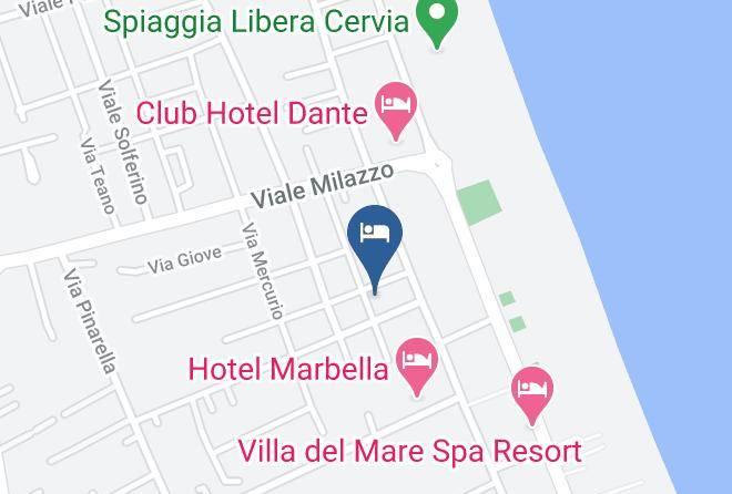 Ravenna - Hotel Lydia Maps
