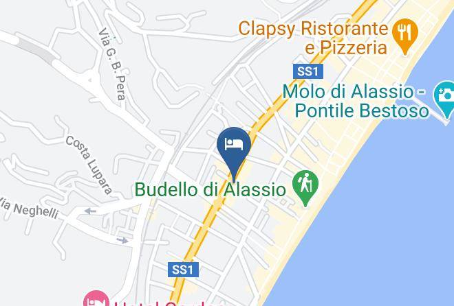 Savona - Hotel Lydia Maps