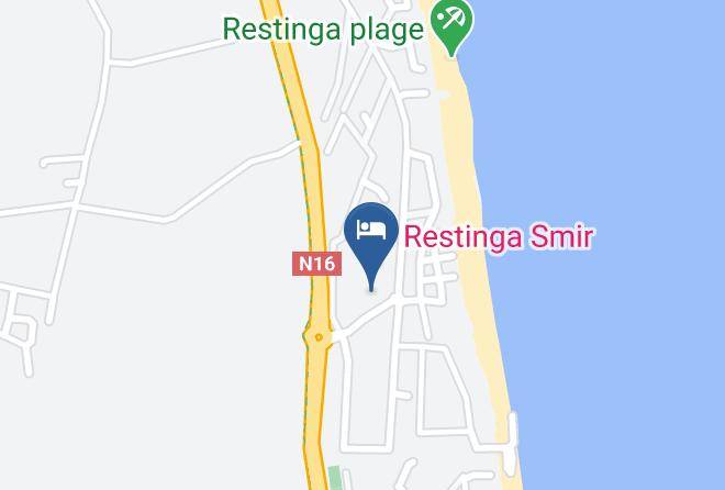Tangier Tetouan - Hotel Lyla Confort Restinga Maps