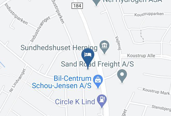 Herning - Hotel Lynggarden Maps