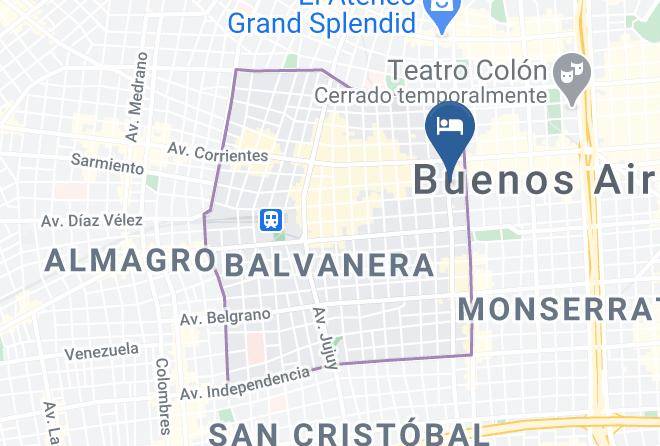 Balvanera - Hotel Lyon Maps