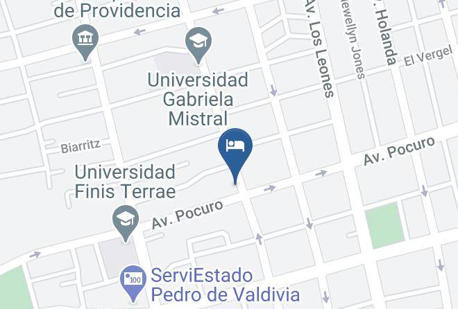 Santiago - Hotel Lyon Maps