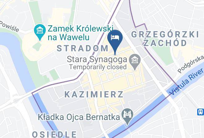 Cracow - Hotel M29 Maps