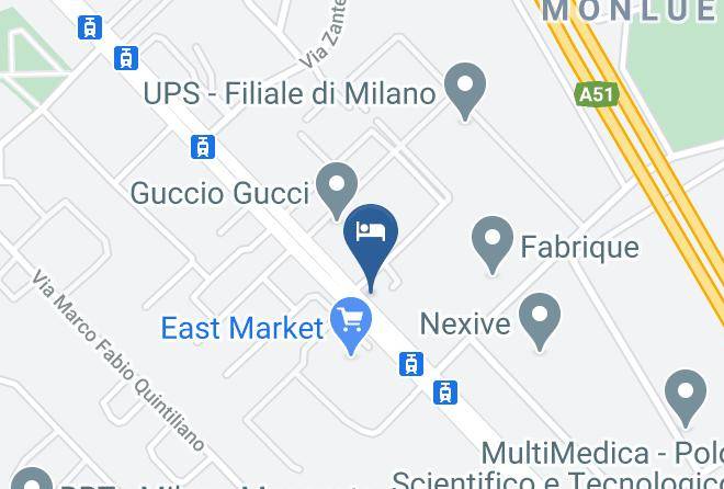 Milan - Hotel M89 Maps