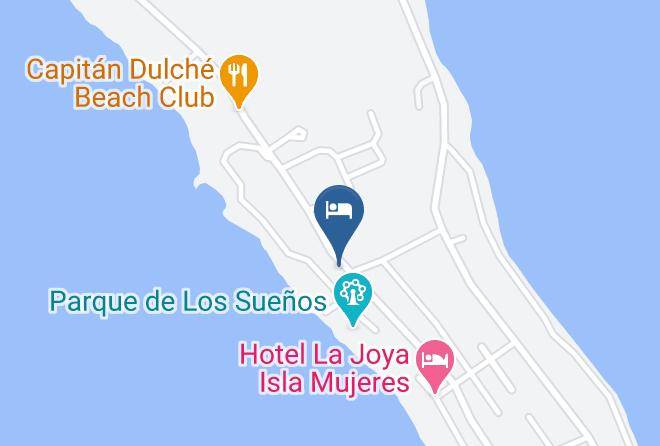 Isla Mujeres - Hotel Ma Elena Maps