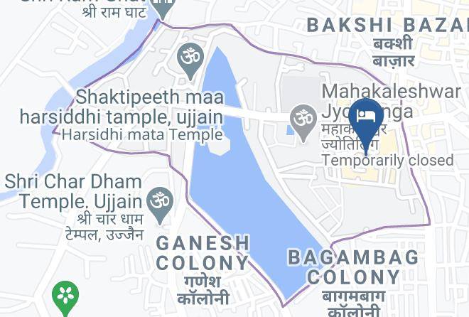 Ujjain - Hotel Maa Tulsi Maps