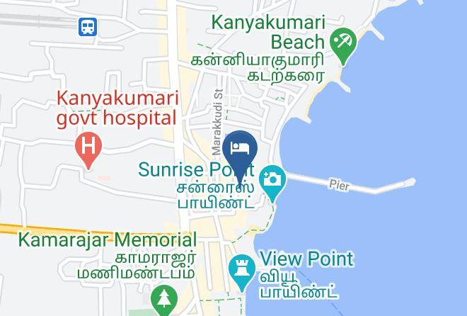 Kanniyakumari - Hotel Maadhini Maps