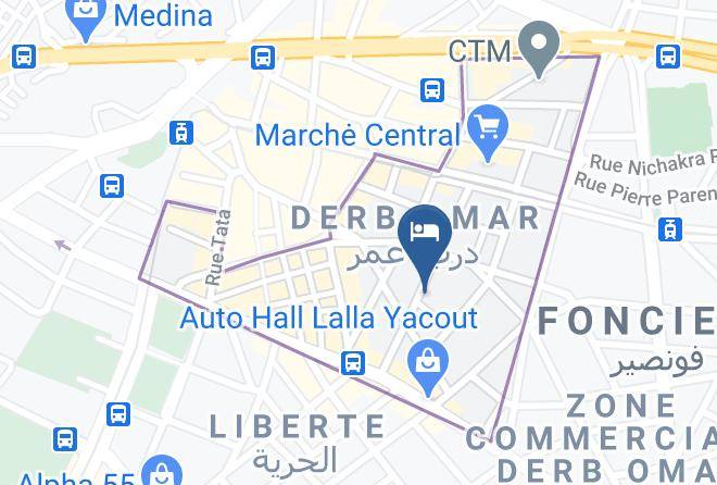 Casablanca - Hotel Maamoura Maps