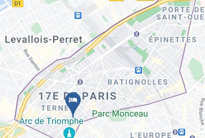 Paris - Hotel Maat Etoile Maps