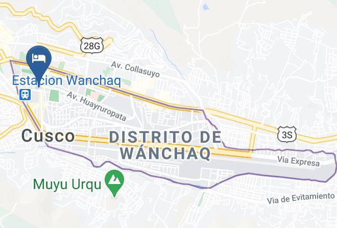 Wanchaq - Hotel Mabey Cusco Maps
