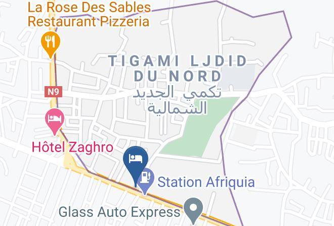 Meknes Tafilalet - Hotel Mabrouka Maps