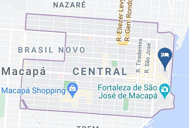 Macapa - Hotel Macapa Maps
