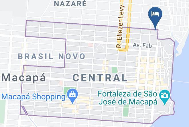 Macapa - Hotel Macapaba Maps