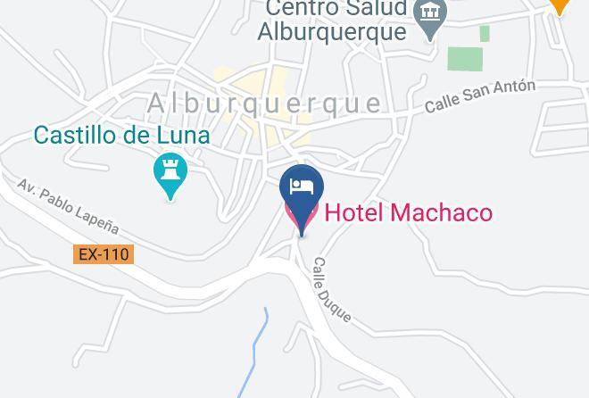 Badajoz - Hotel Machaco Maps