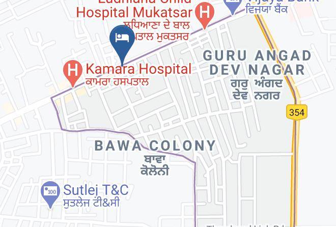 Muktsar - Hotel Madaan Continental Maps