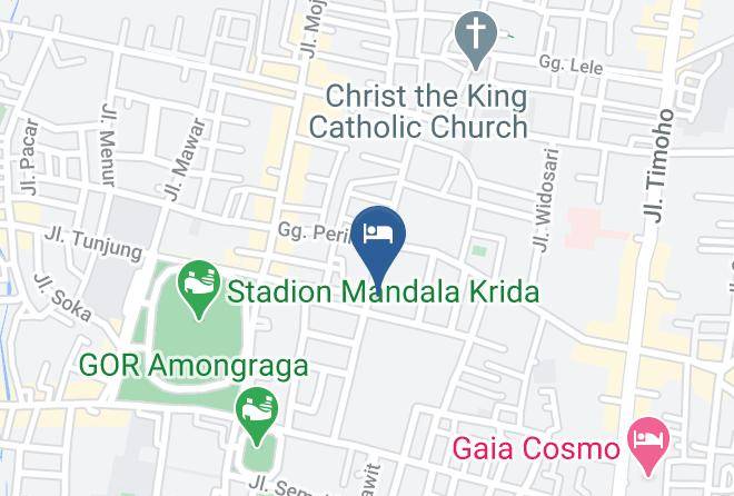 Kota Yogyakarta - Hotel Madani Syariah Maps
