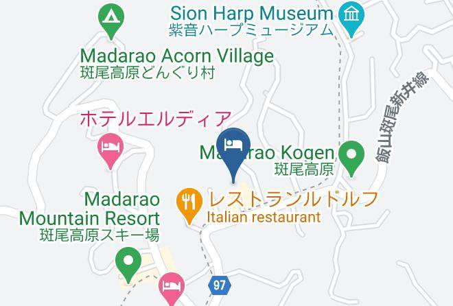 Myoko City - Hotel Madarao Maps