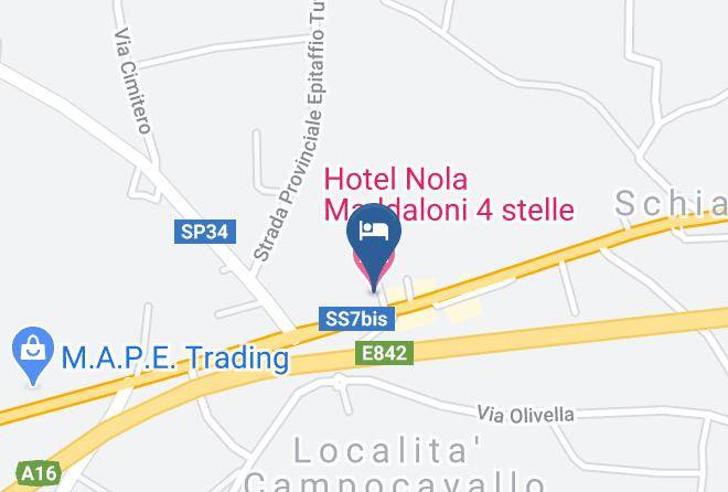 Naples - Hotel Nola Maddaloni 4 Stelle Maps