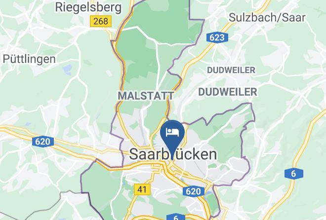 Saarbrucken - Hotel Madeleine Maps