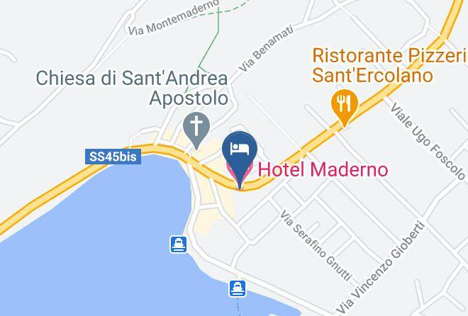Brescia - Hotel Maderno Maps